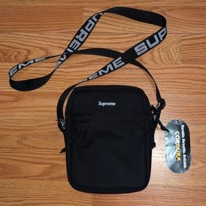 Supreme Shoulder Bag SS18 Black LIKE NEW